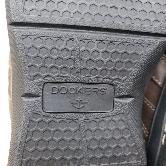 Dockers Men's Memory Foam Fusion Footbed Brown Sandals Slides Size 7 M - Picture 7 of 9